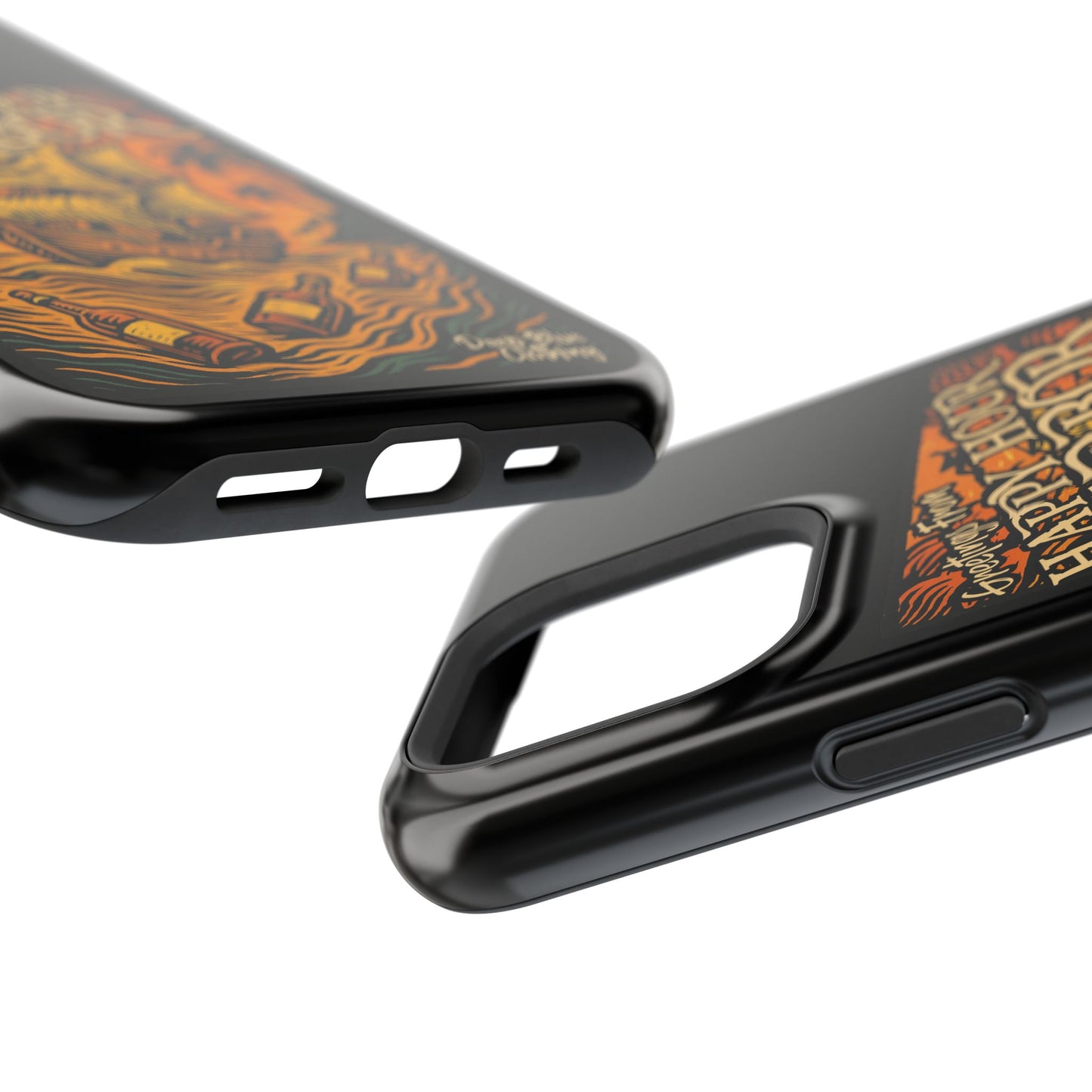 Happy Hour Harbor Phone Case, Magnetic Tough Case - iPhone