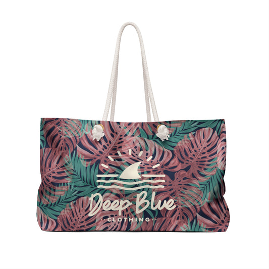Island Floral Weekender Bag