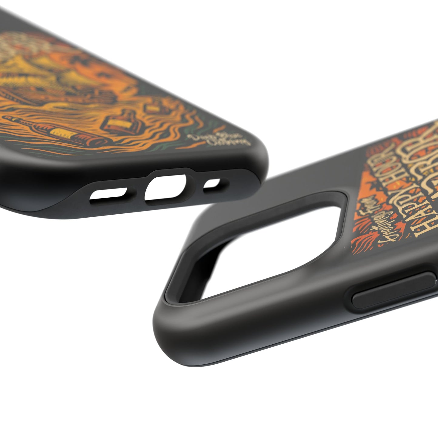 Happy Hour Harbor Phone Case, Magnetic Tough Case - iPhone