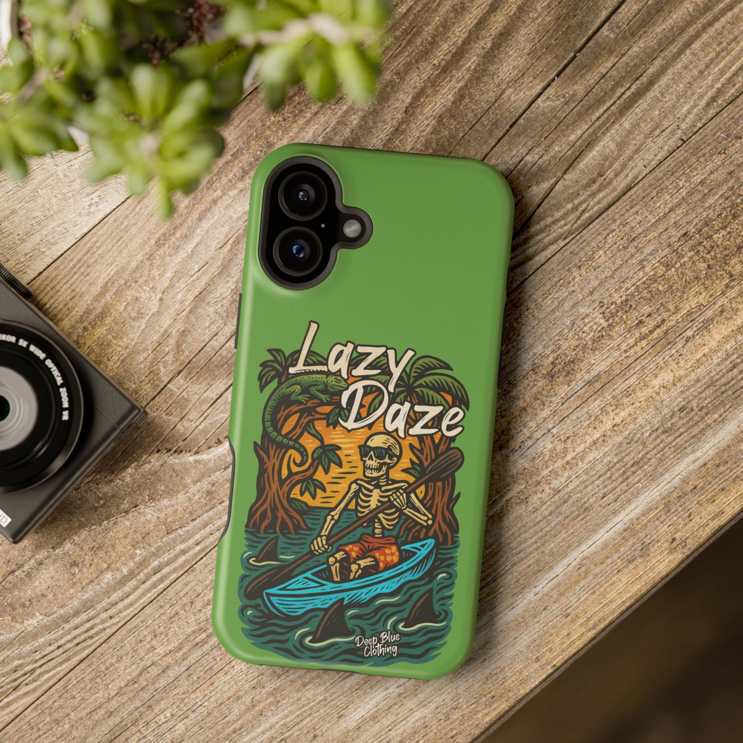 Lazy Daze Phone Case, Magnetic Tough Case - iPhone
