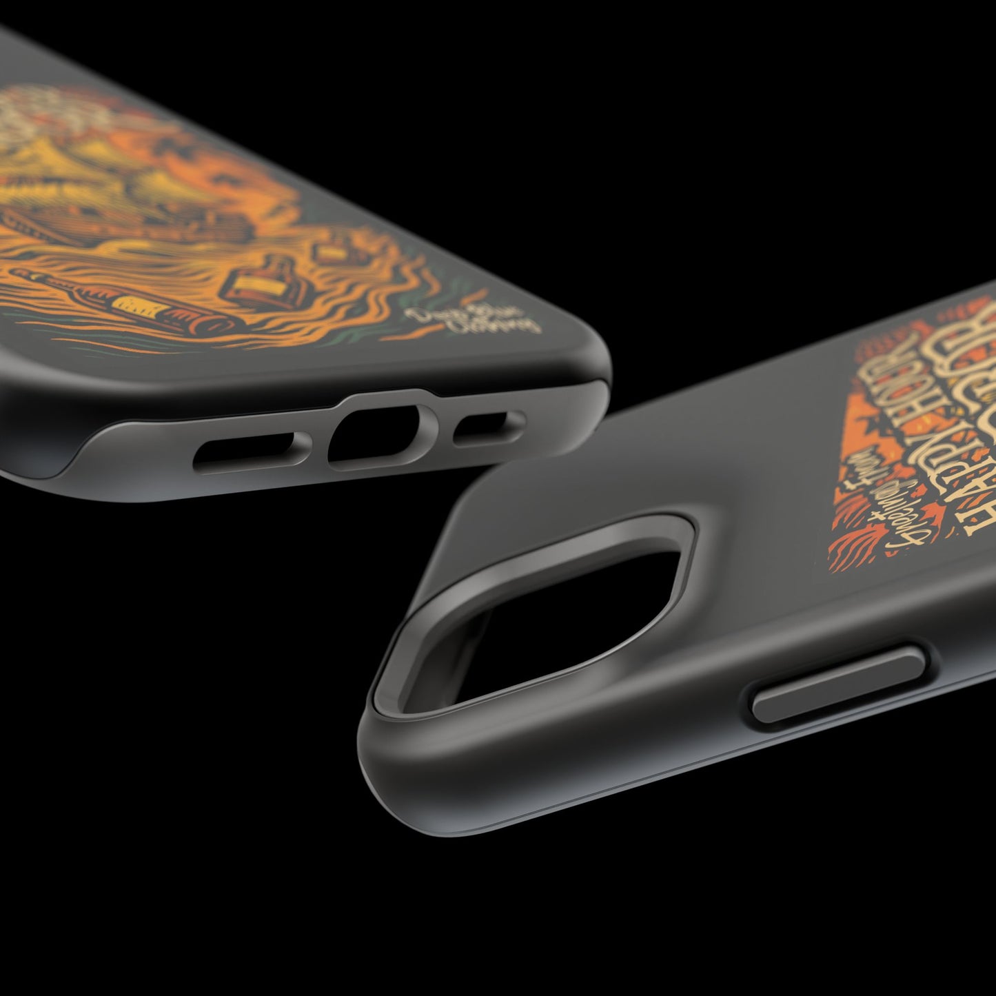 Happy Hour Harbor Phone Case, Magnetic Tough Case - iPhone