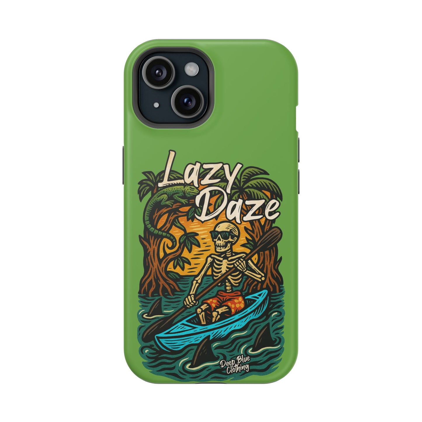 Lazy Daze Phone Case, Magnetic Tough Case - iPhone
