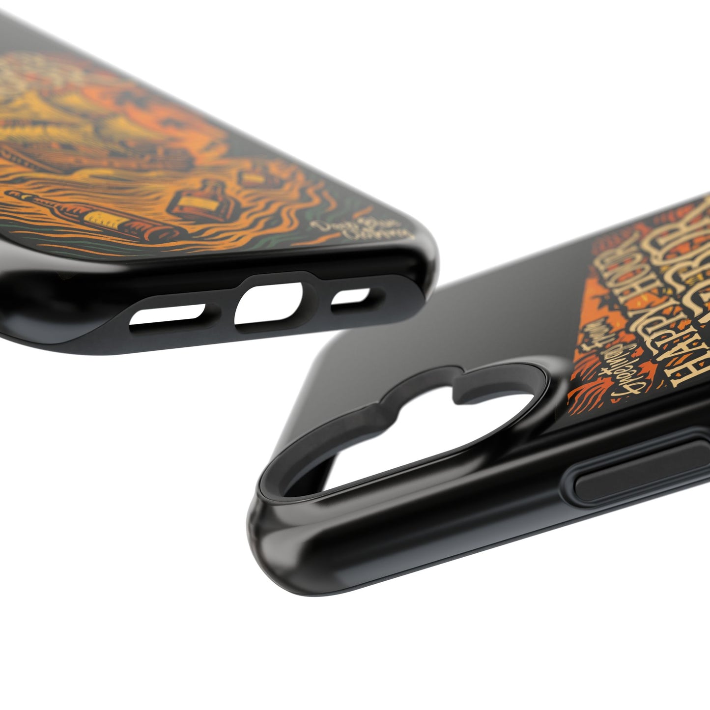 Happy Hour Harbor Phone Case, Magnetic Tough Case - iPhone