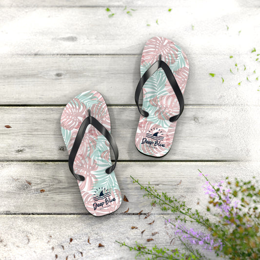 Island Floral Flip Flops