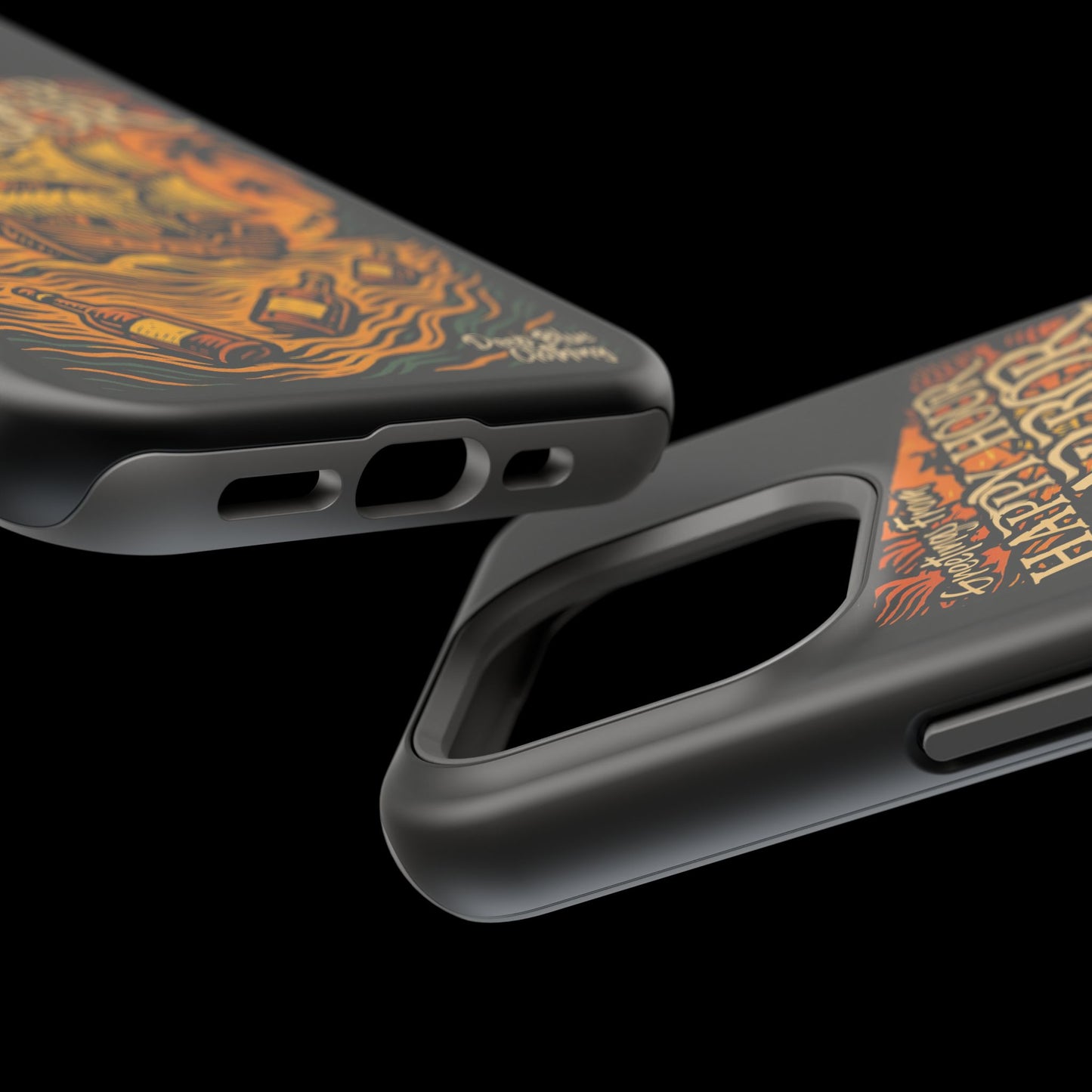 Happy Hour Harbor Phone Case, Magnetic Tough Case - iPhone