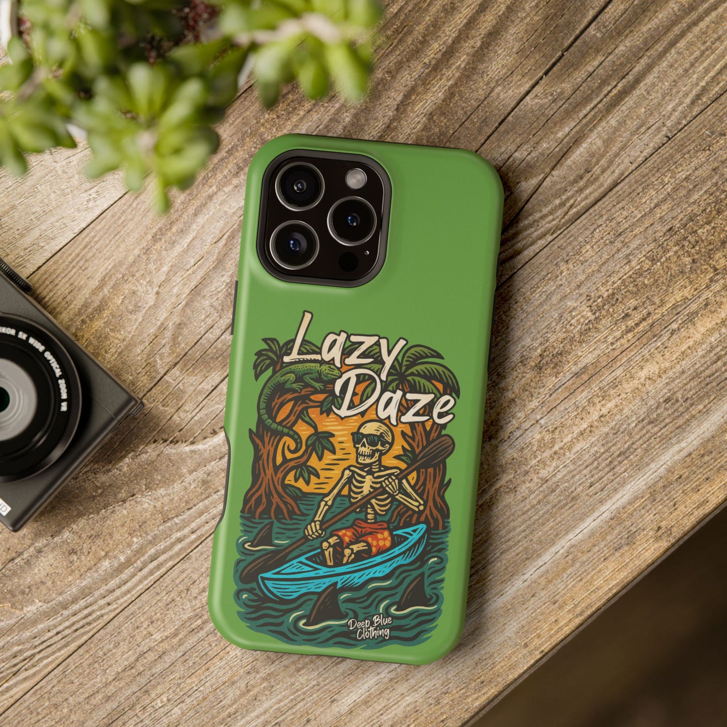 Lazy Daze Phone Case, Magnetic Tough Case - iPhone