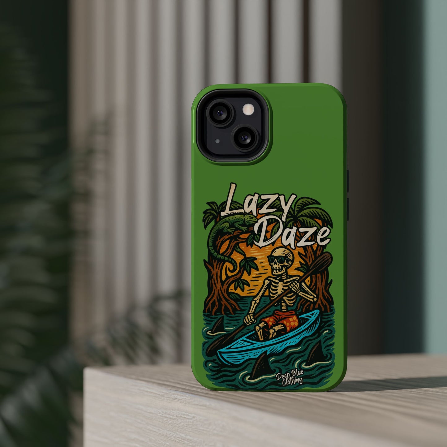 Lazy Daze Phone Case, Magnetic Tough Case - iPhone