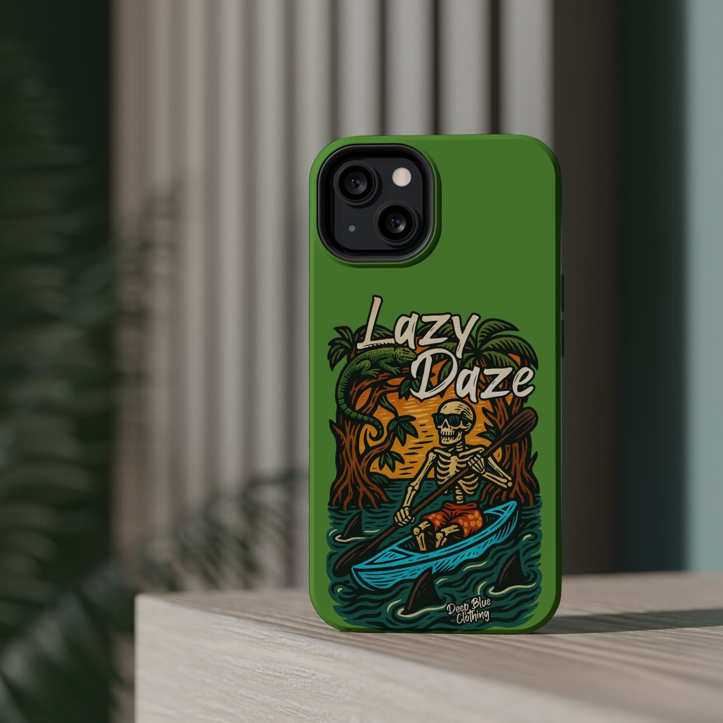 Lazy Daze Phone Case, Magnetic Tough Case - iPhone
