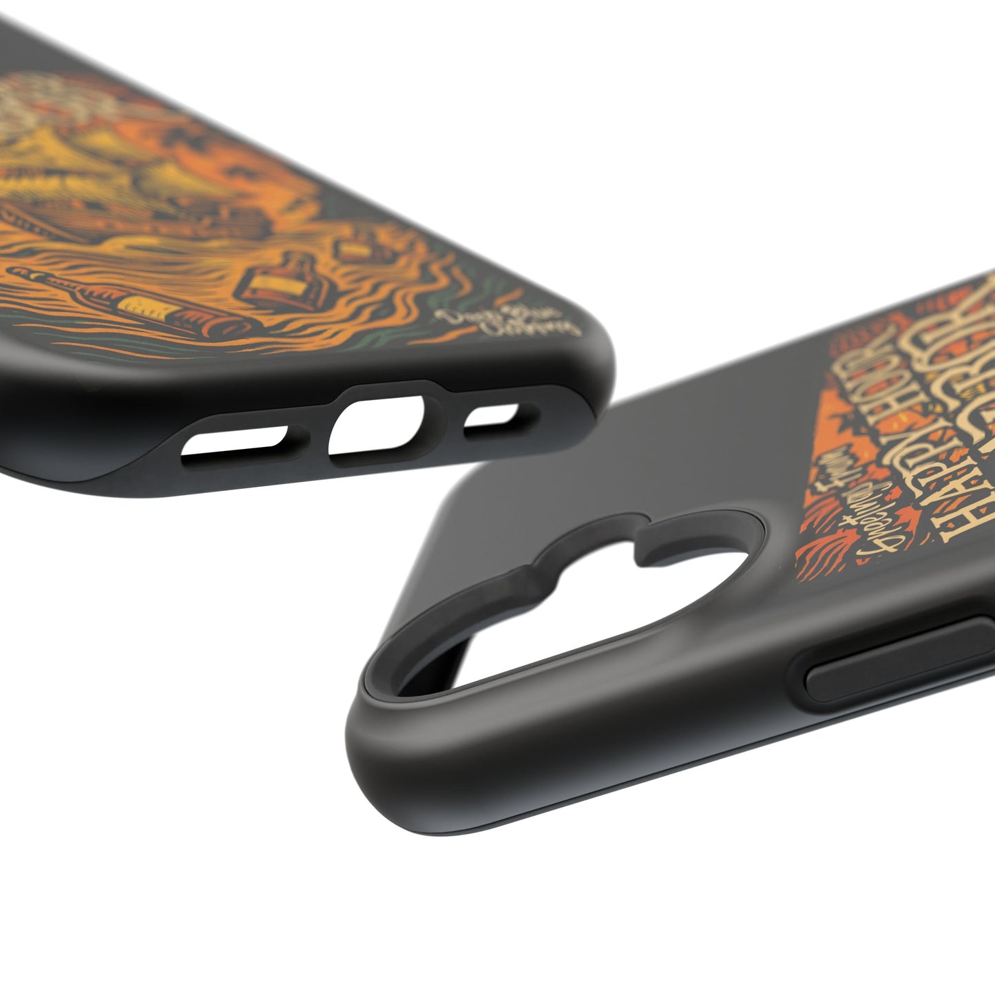 Happy Hour Harbor Phone Case, Magnetic Tough Case - iPhone