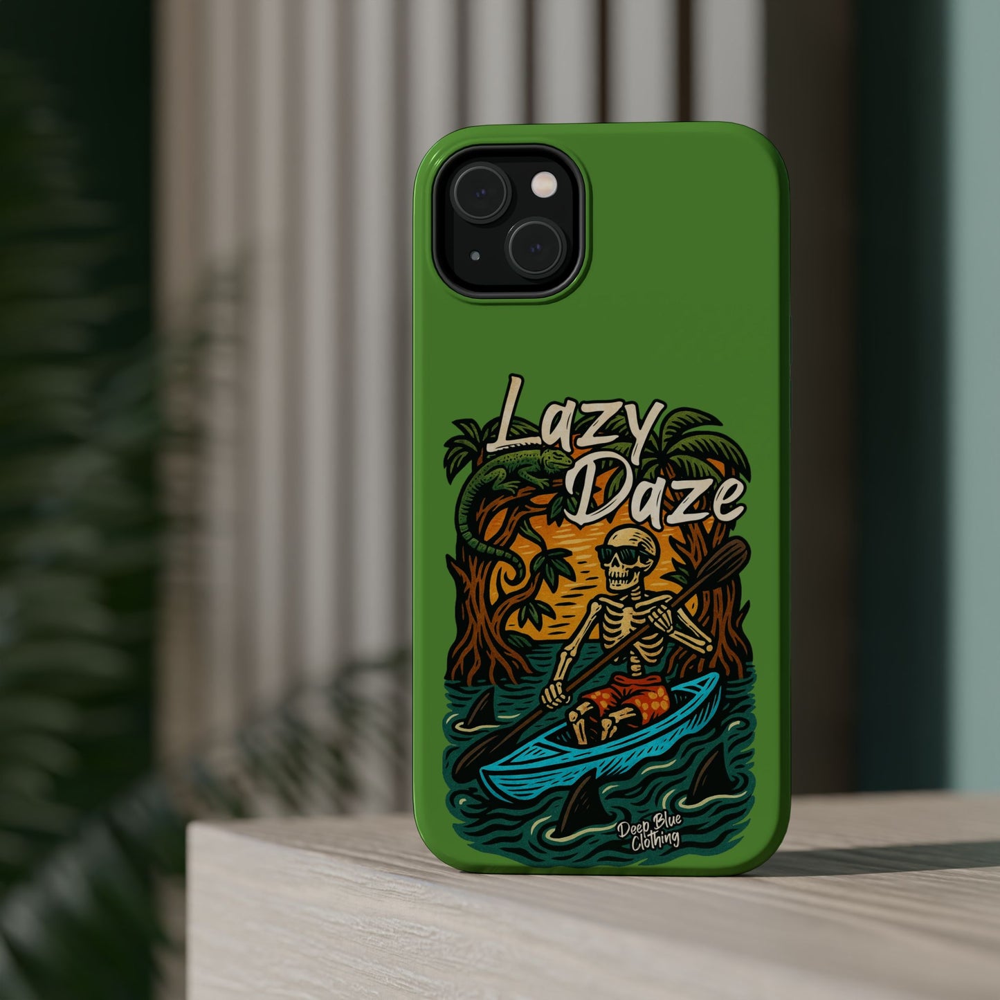 Lazy Daze Phone Case, Magnetic Tough Case - iPhone