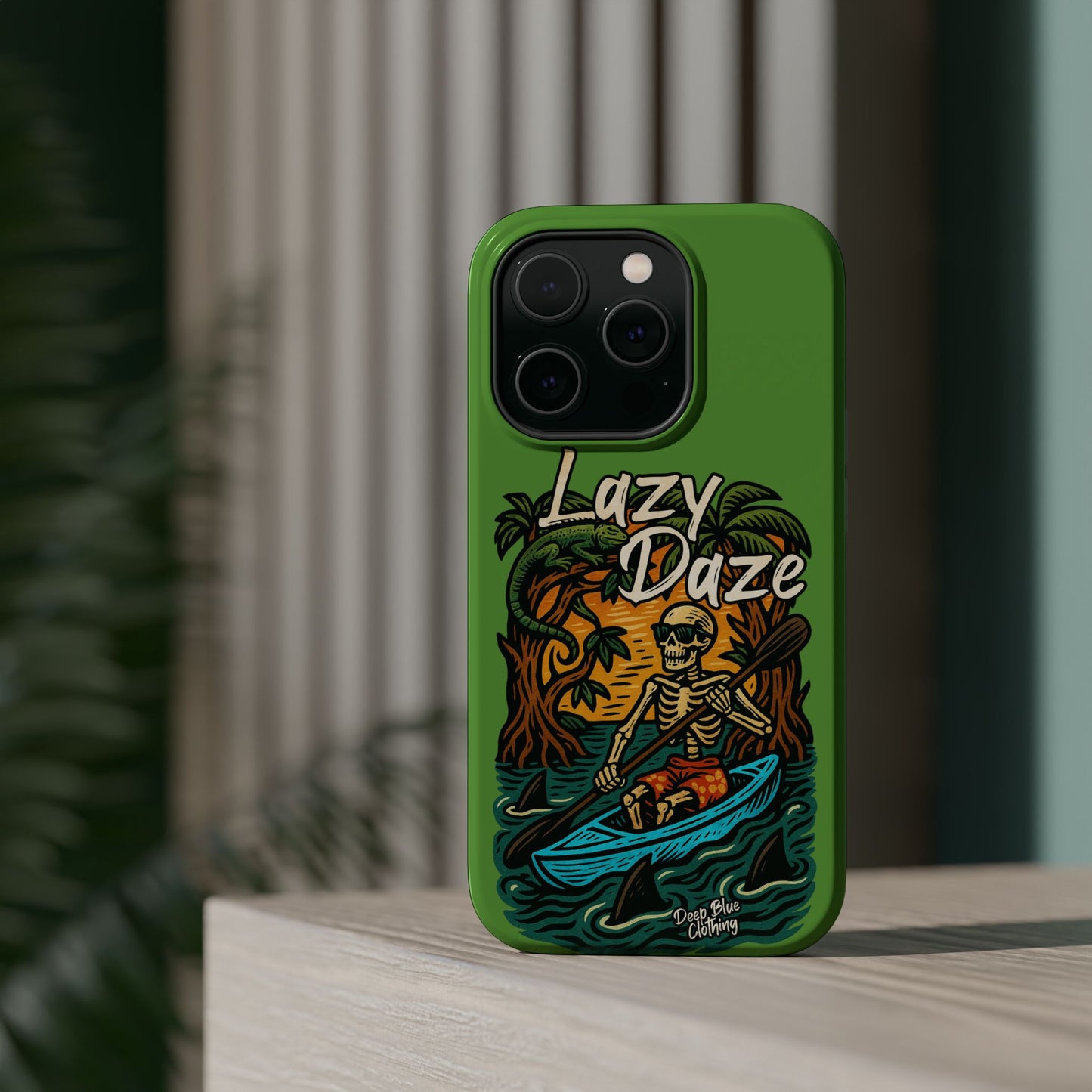Lazy Daze Phone Case, Magnetic Tough Case - iPhone