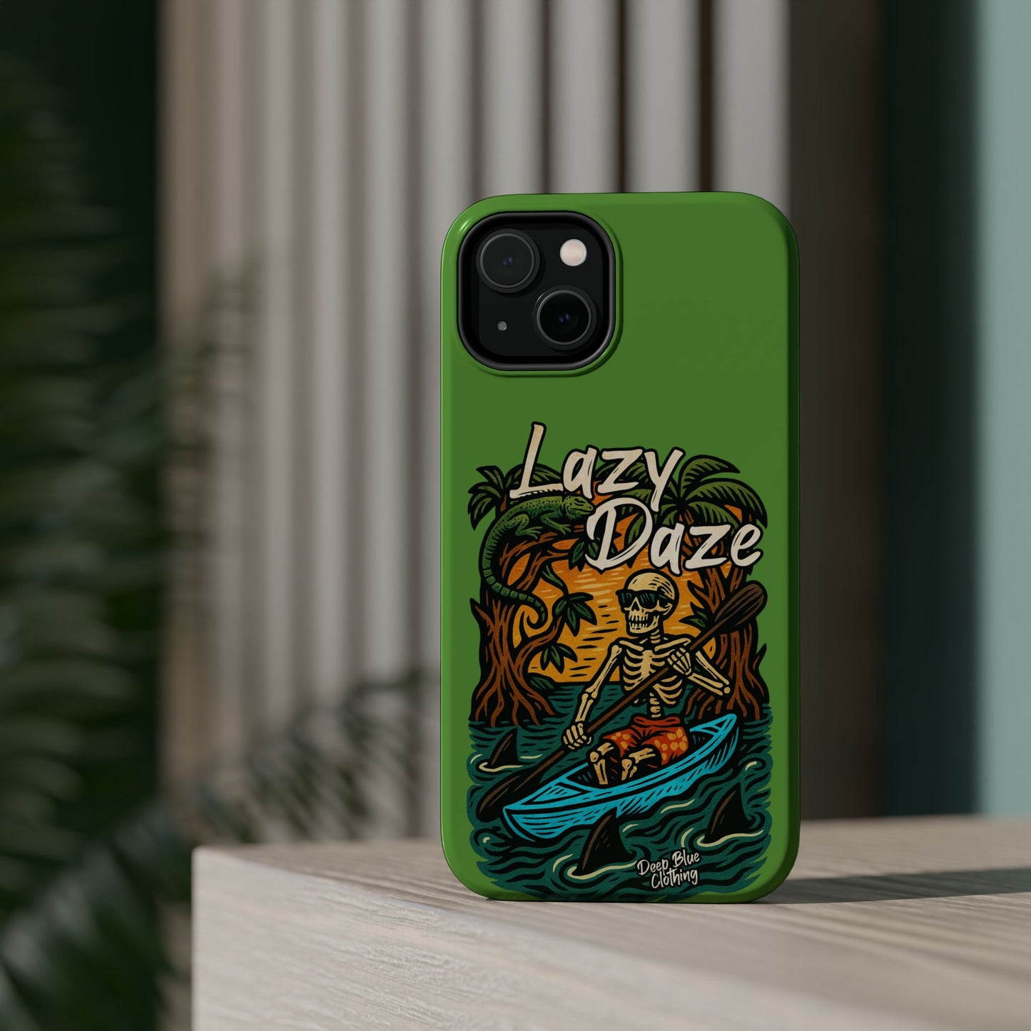 Lazy Daze Phone Case, Magnetic Tough Case - iPhone