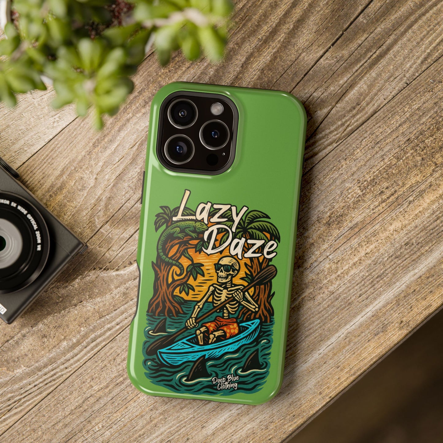 Lazy Daze Phone Case, Magnetic Tough Case - iPhone