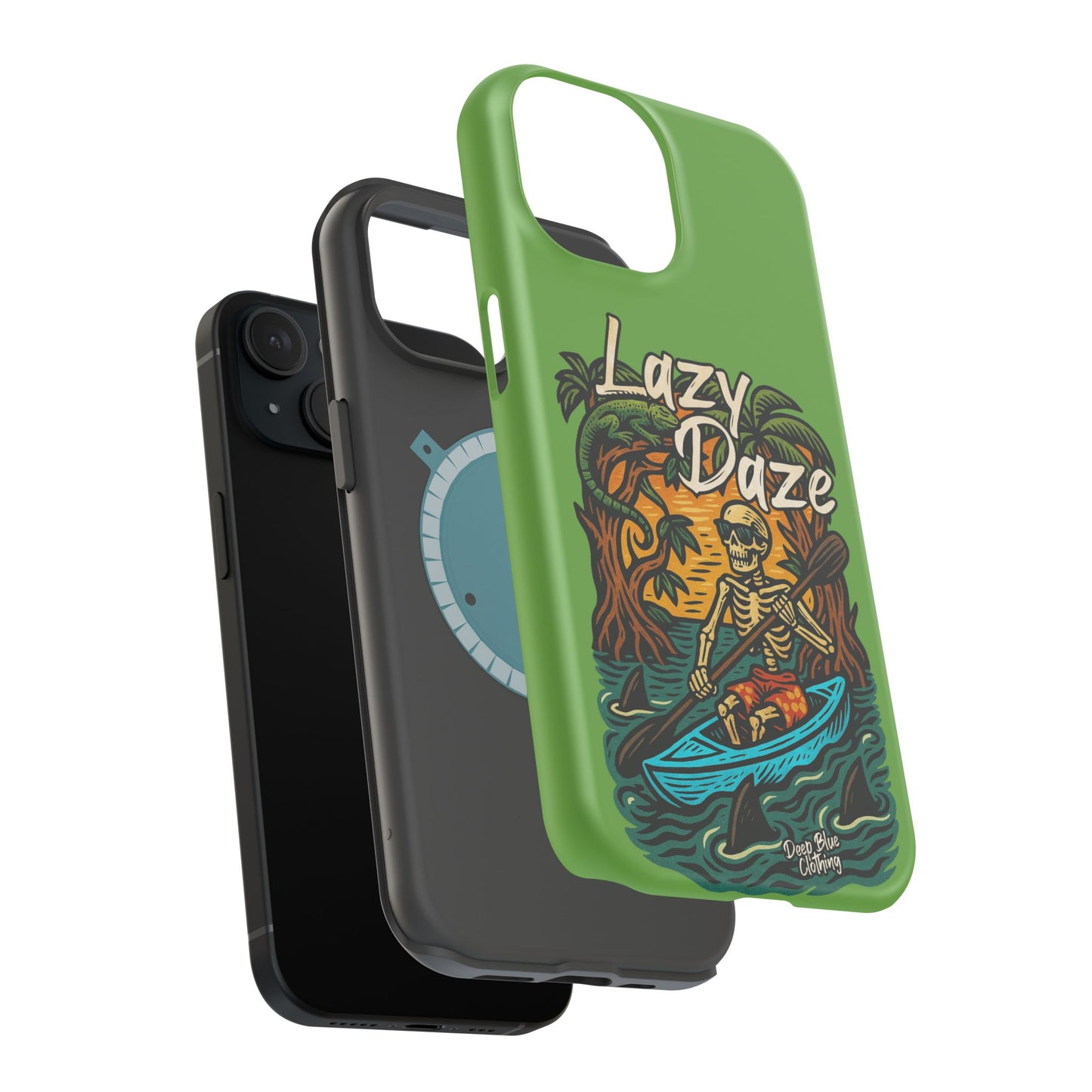 Lazy Daze Phone Case, Magnetic Tough Case - iPhone