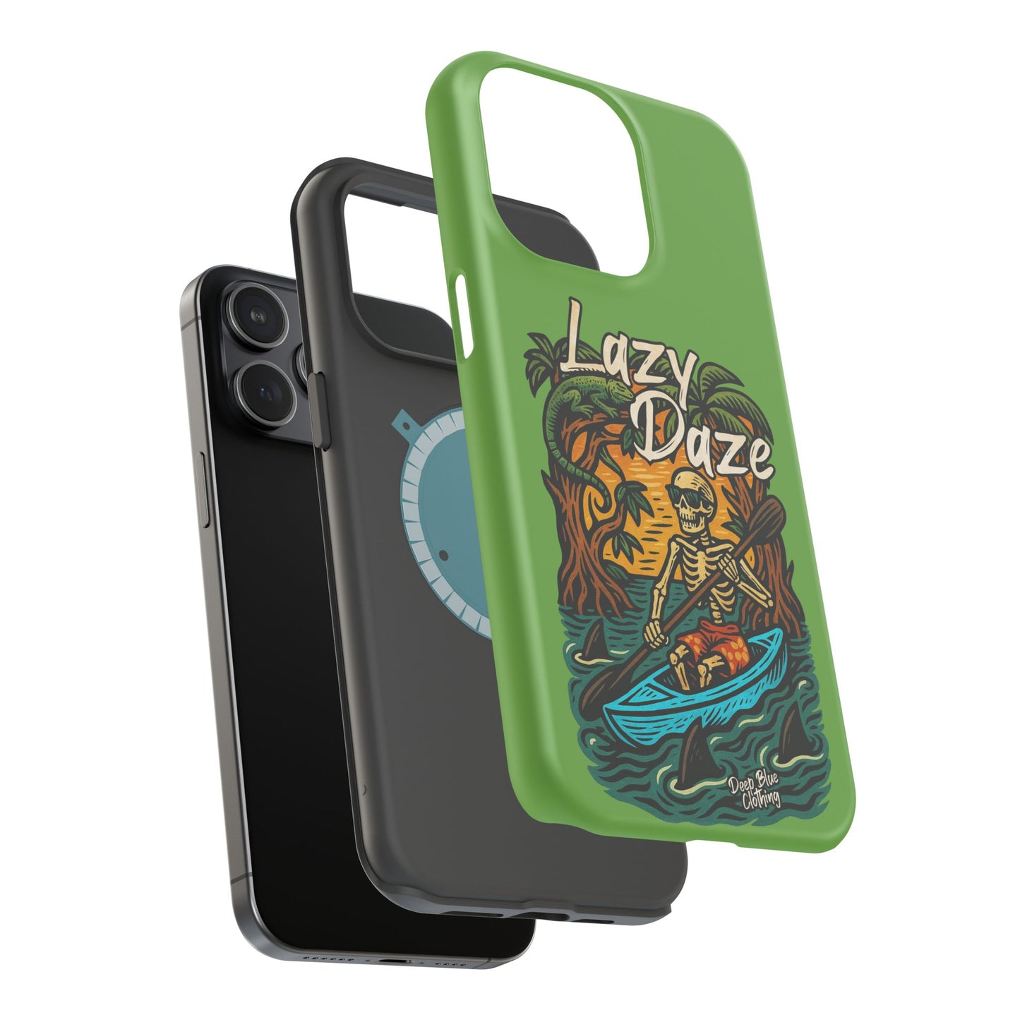 Lazy Daze Phone Case, Magnetic Tough Case - iPhone