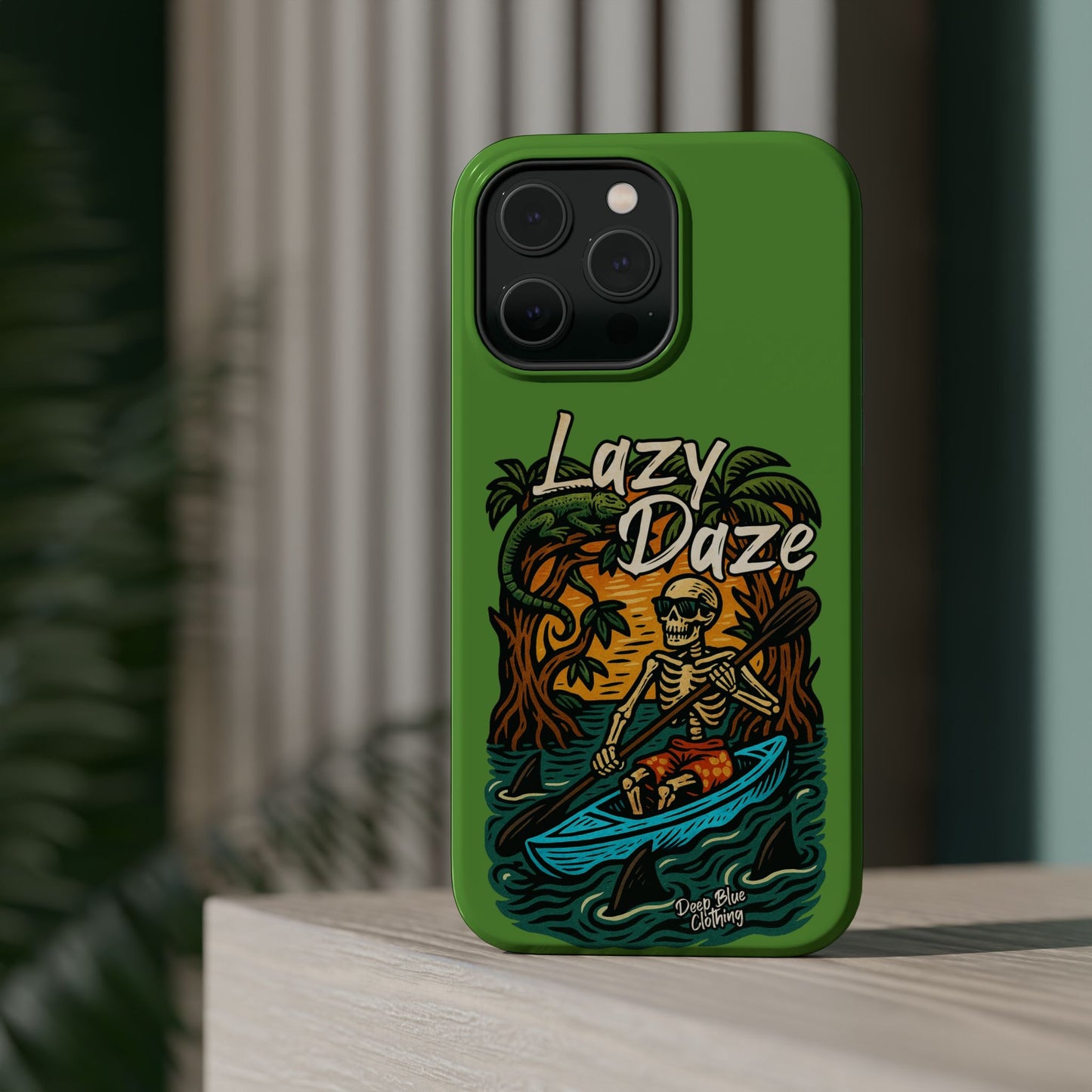 Lazy Daze Phone Case, Magnetic Tough Case - iPhone