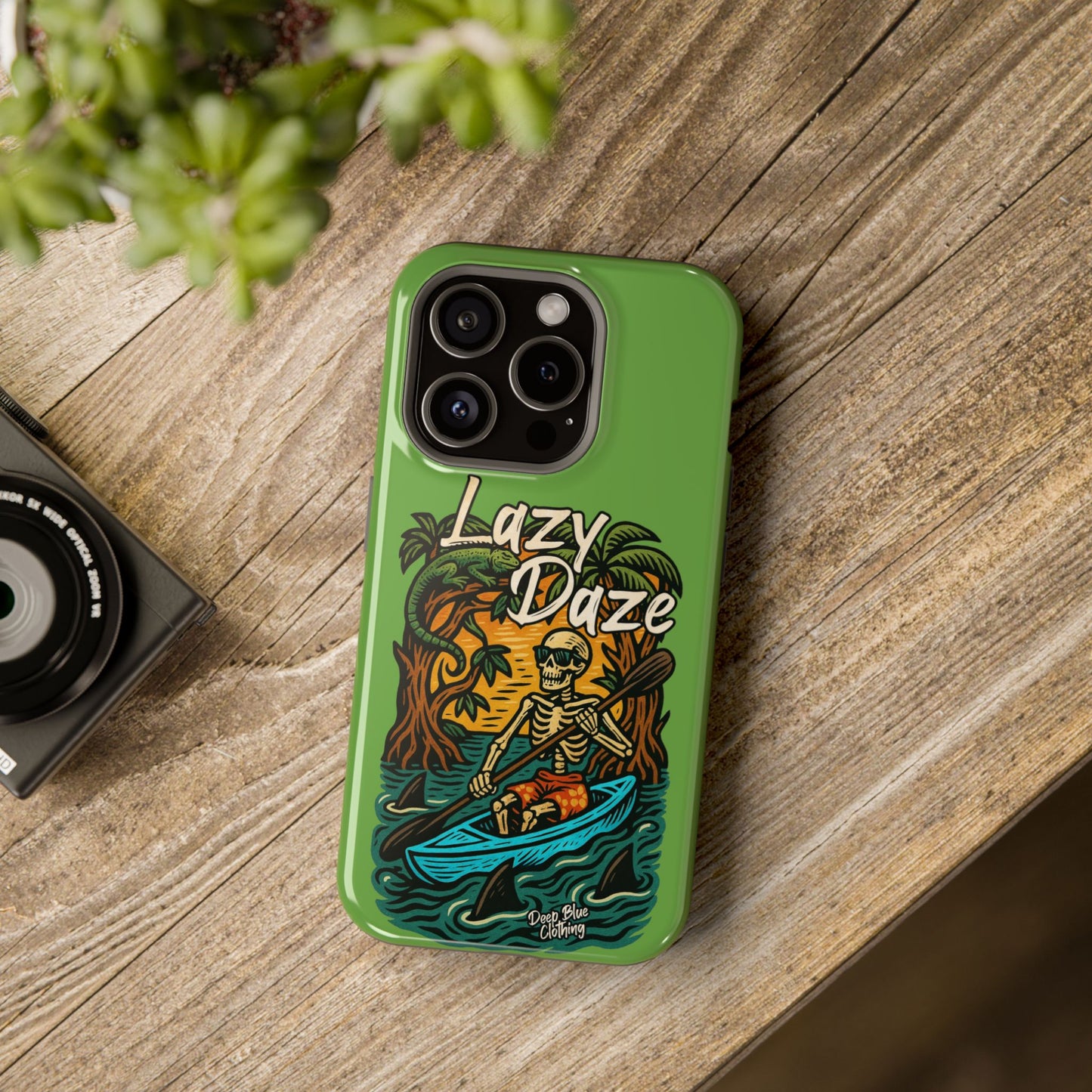 Lazy Daze Phone Case, Magnetic Tough Case - iPhone