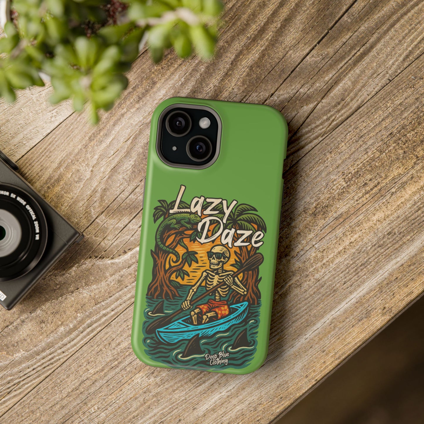 Lazy Daze Phone Case, Magnetic Tough Case - iPhone