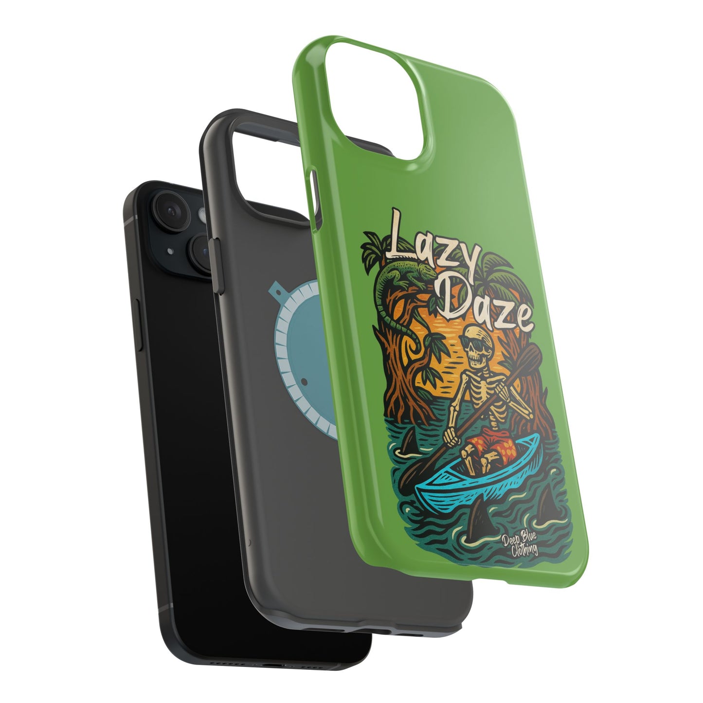 Lazy Daze Phone Case, Magnetic Tough Case - iPhone