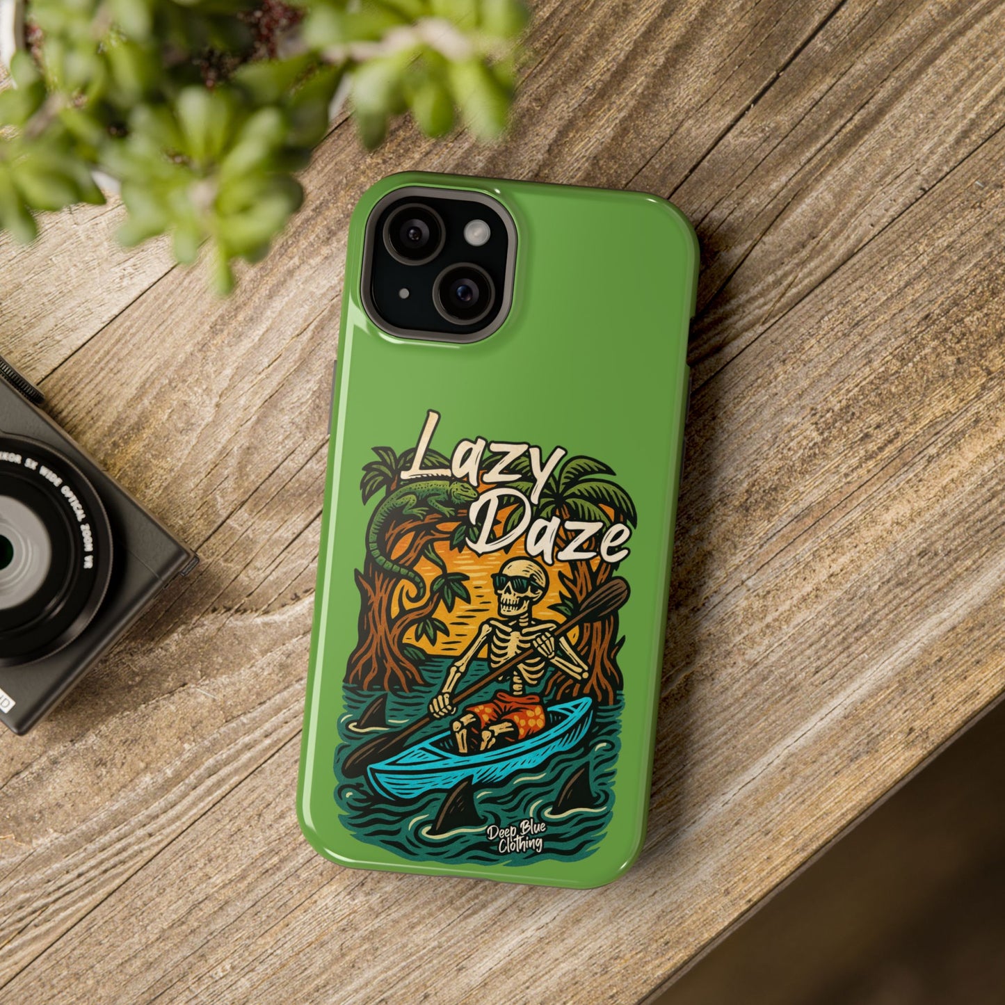 Lazy Daze Phone Case, Magnetic Tough Case - iPhone