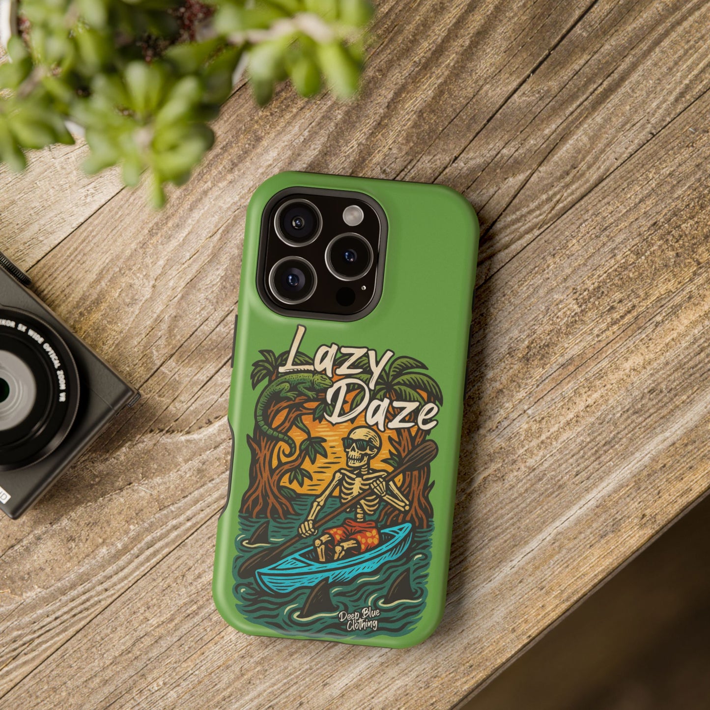 Lazy Daze Phone Case, Magnetic Tough Case - iPhone