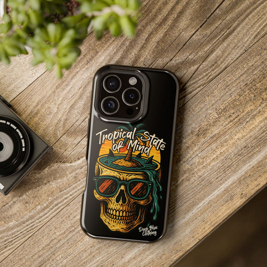 Tropical State of Mind Phone Case, Magnetic Tough Case - iPhone