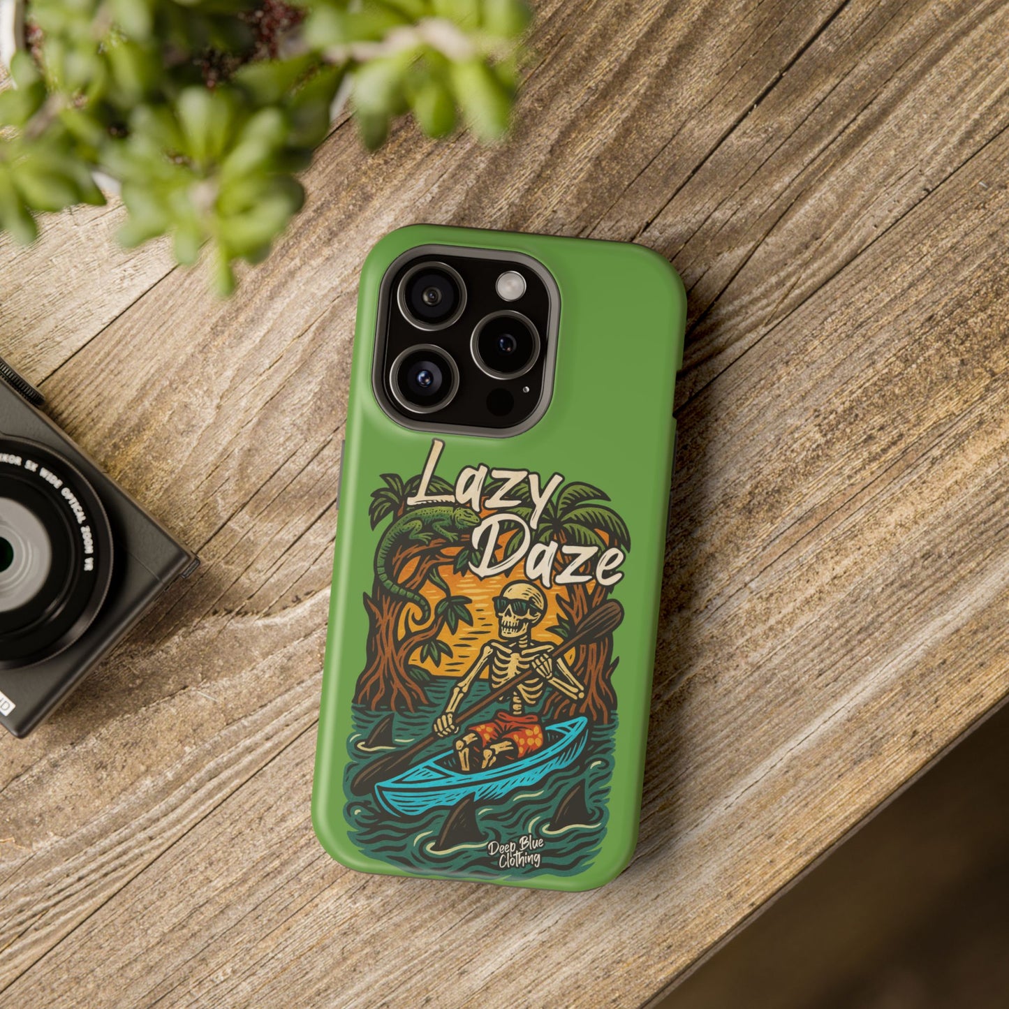Lazy Daze Phone Case, Magnetic Tough Case - iPhone
