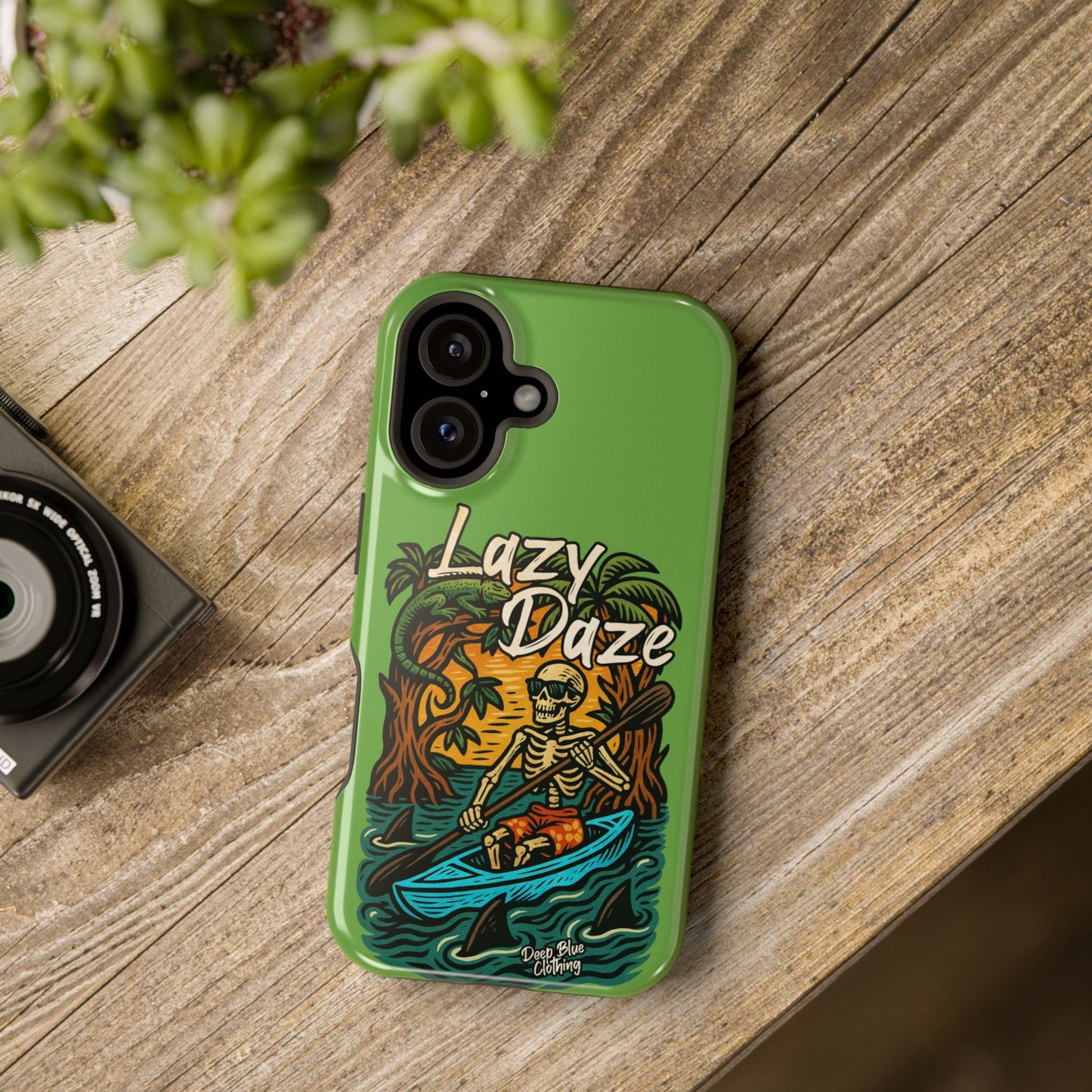 Lazy Daze Phone Case, Magnetic Tough Case - iPhone