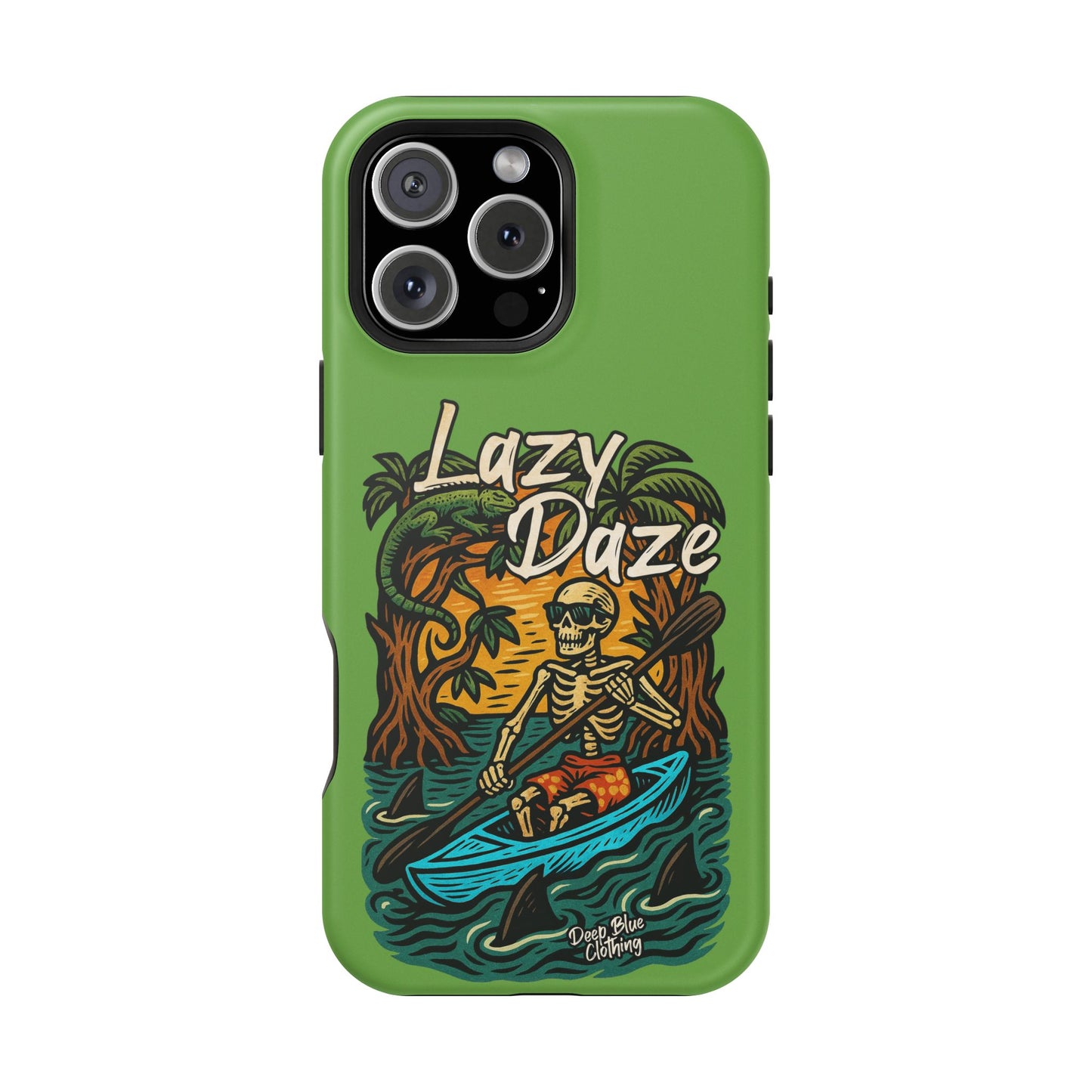 Lazy Daze Phone Case, Magnetic Tough Case - iPhone