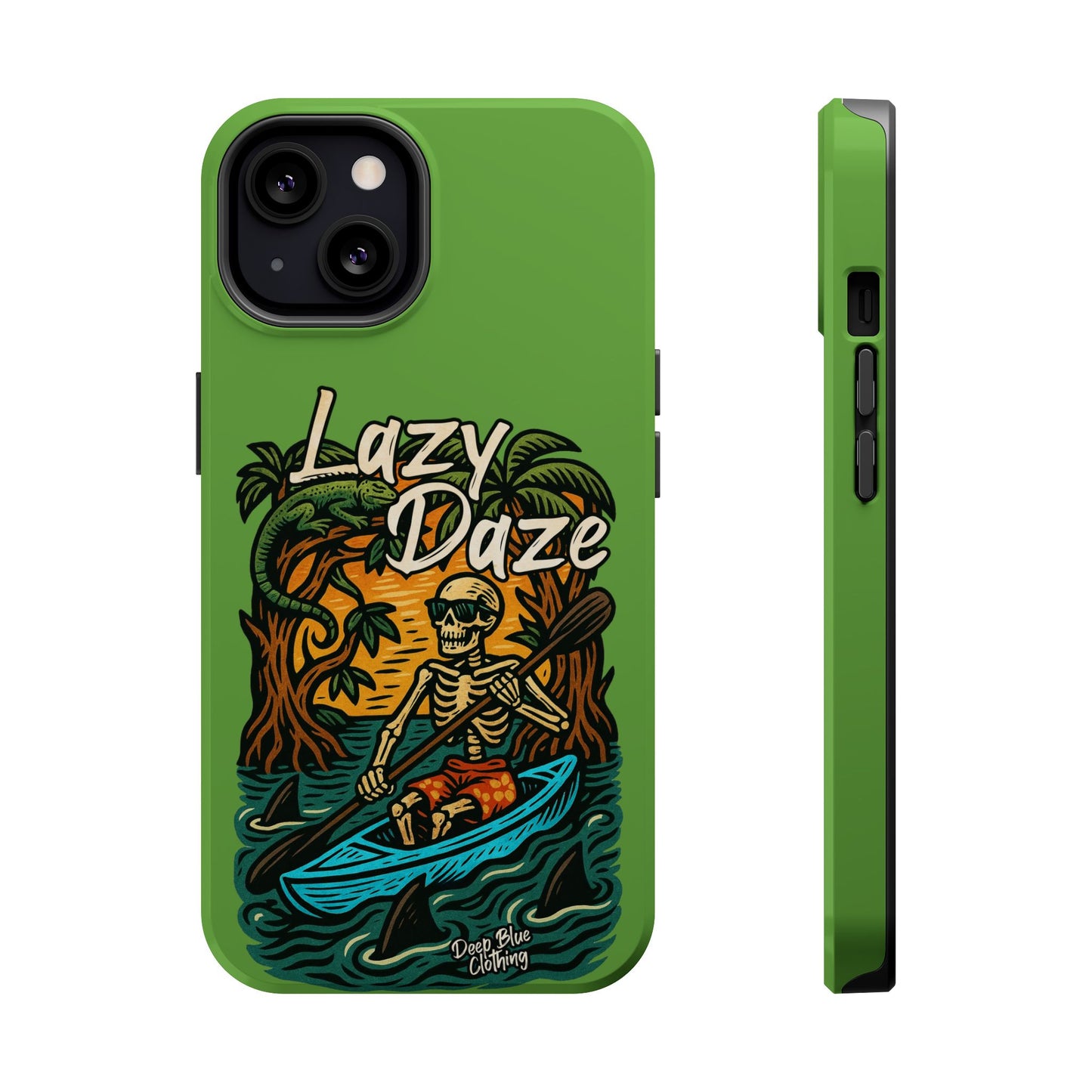 Lazy Daze Phone Case, Magnetic Tough Case - iPhone
