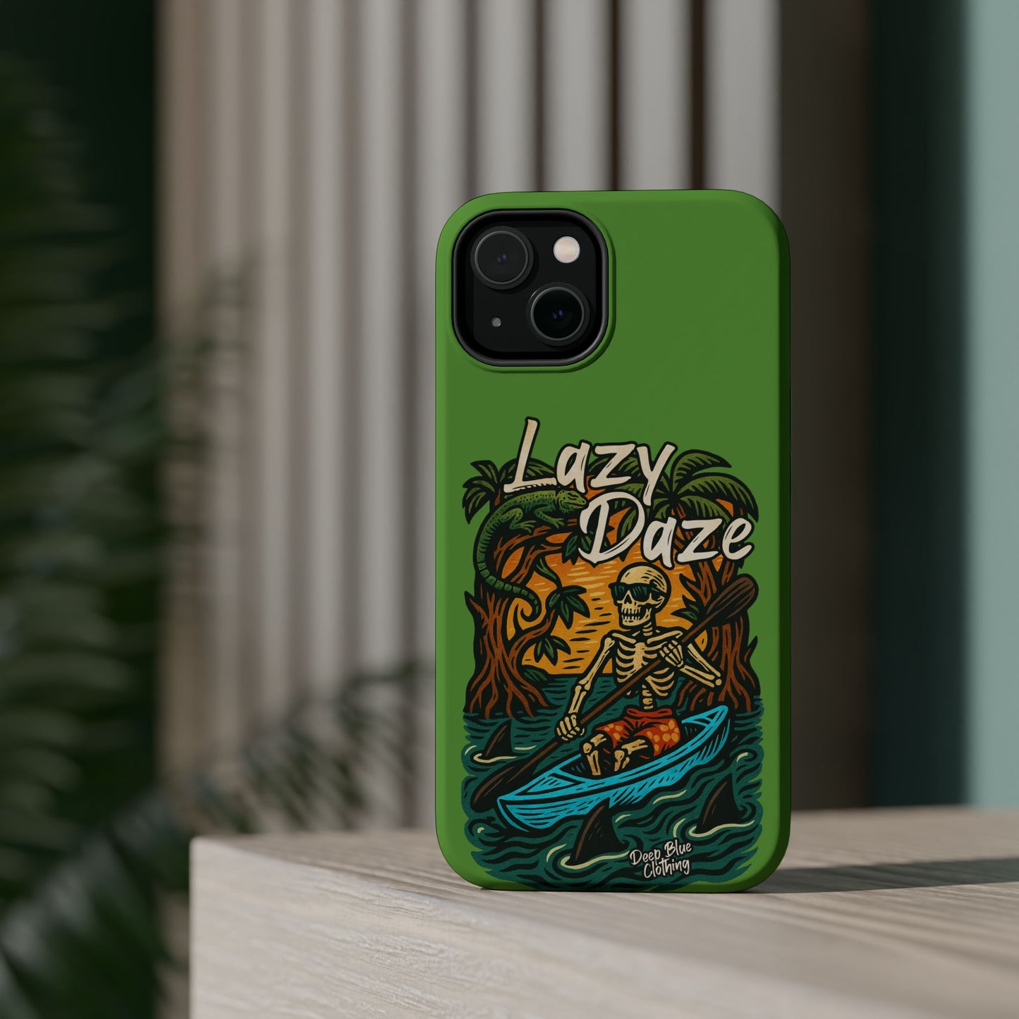 Lazy Daze Phone Case, Magnetic Tough Case - iPhone