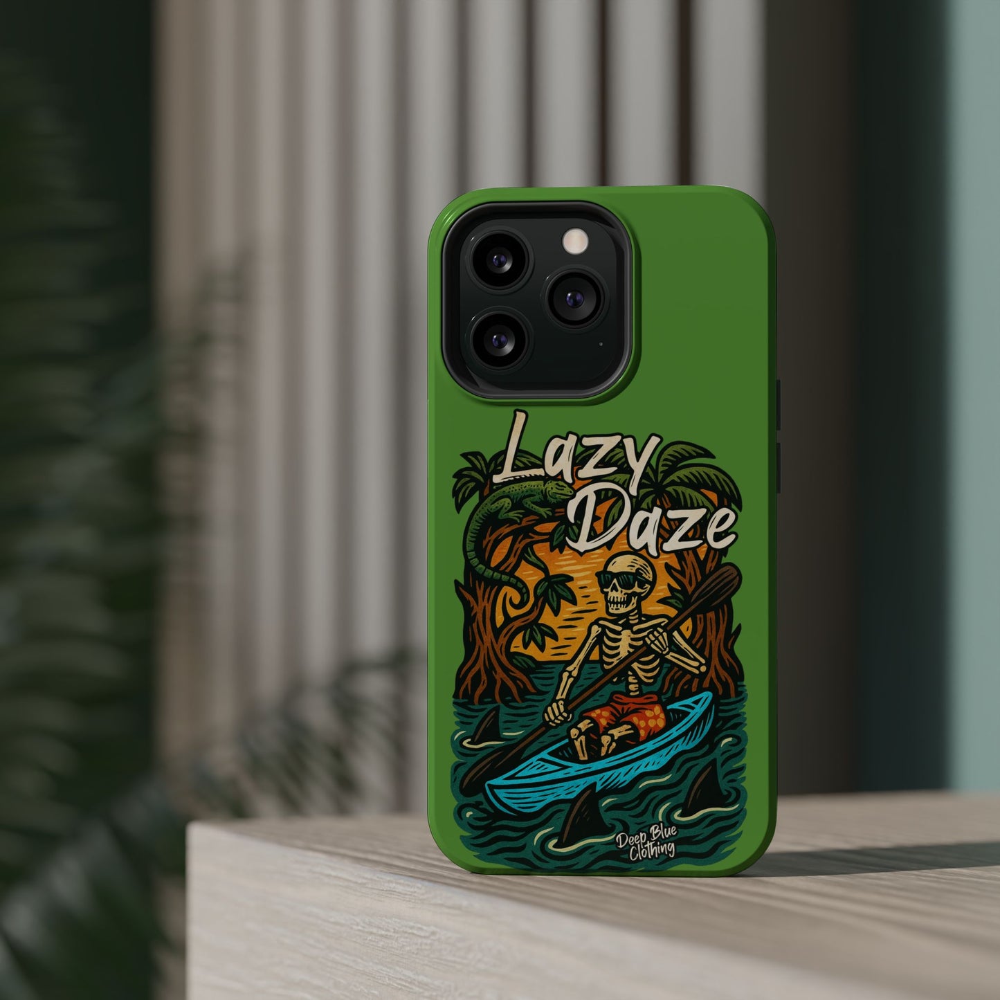 Lazy Daze Phone Case, Magnetic Tough Case - iPhone